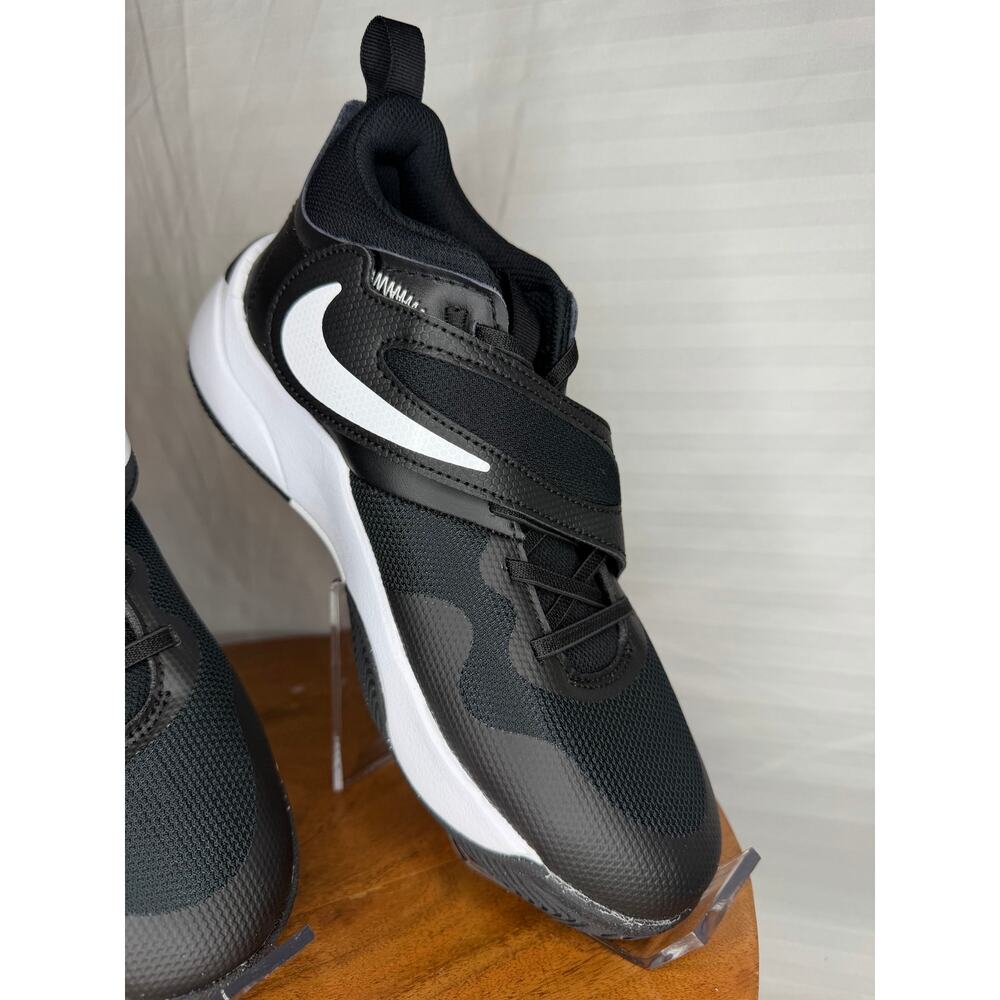 Nike Team Hustle D 11 GS Black White Basketball Shoes Youth 7Y Women’s 8.5 NWT - Picture 3 of 14